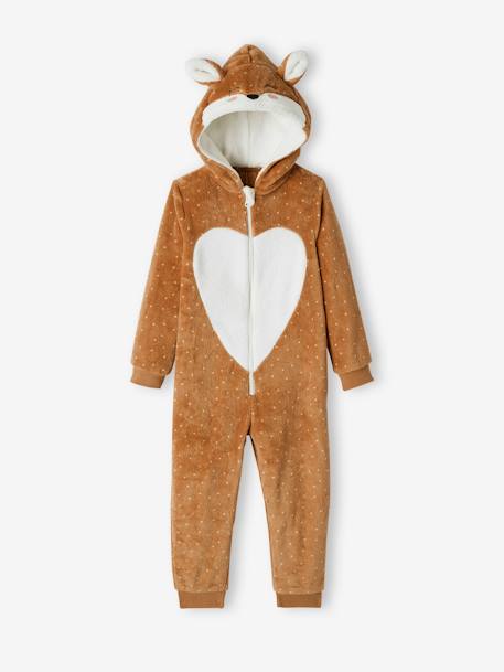 Surpyjama fille renarde MARRON CLAIR 6 - vertbaudet enfant 