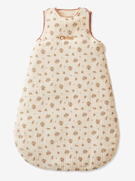 Gigoteuse en gaze de coton personnalisable GRENIER écru / multicolore 4 - vertbaudet enfant 