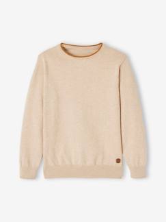 Pull couleur Basics personnalisable garçon  - vertbaudet enfant