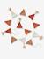Guirlande fanions tricot BEIGE CLAIR UNI+rose poudré 3 - vertbaudet enfant 
