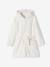 Robe de chambre fille maille peluche chat personnalisable ivoire 3 - vertbaudet enfant 