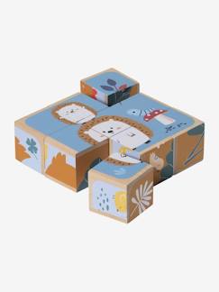 Puzzle Coulissant Tanzanie En Bois FSC - Puzzle Tigre Pour Enfants Dès 3 Ans