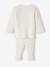 Ensemble bébé mixte gilet pantalon en tricot blanc+gris clair chiné+vert d'eau+vert sauge 5 - vertbaudet enfant 