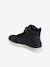 Baskets mid cuir fille lacées et zippées bleu marine 3 - vertbaudet enfant 
