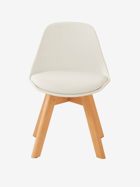 Chaise maternelle Scandinave, assise H 31,5 cm blanc 2 - vertbaudet enfant 