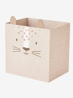 Linge de maison et décoration-Décoration-Objet déco-Corbeille en carton pliable Tigre