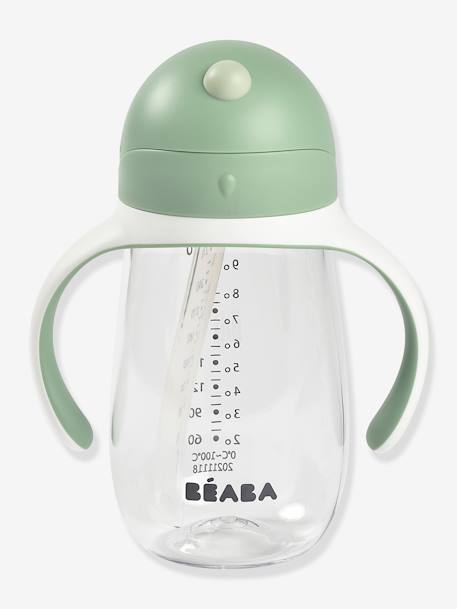 Tasse paille (300 ml) beige+BLEU+ROSE+vert sauge 18 - vertbaudet enfant 