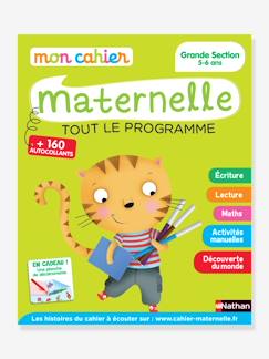 Jouet-Livres-Livres d'activités et de jeux-Mon Cahier Maternelle - Grande Section - 5/6 ans - NATHAN