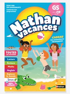 Cahier de Vacances 2022 de la GS vers le CP - Maternelle 5/6 ans - NATHAN  - vertbaudet enfant