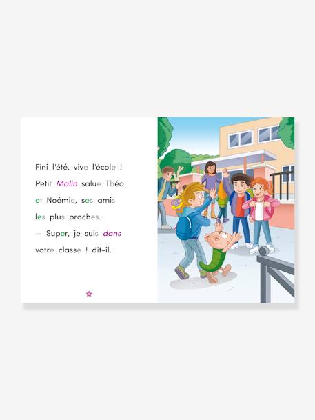 Apprendre à lire avec les Alphas - La mascotte de l'école RÉCRÉALIRE violet 3 - vertbaudet enfant 