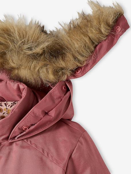Parka fille 3 en 1 hiver à capuche kaki+PURPLE DARK+Vert+vert de gris 29 - vertbaudet enfant 