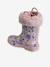 Bottes de pluie imprimées fille collection maternelle rose fleuris 4 - vertbaudet enfant 