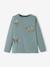 Tee-shirt fantaisie fille écru+olive+vert sauge 9 - vertbaudet enfant 