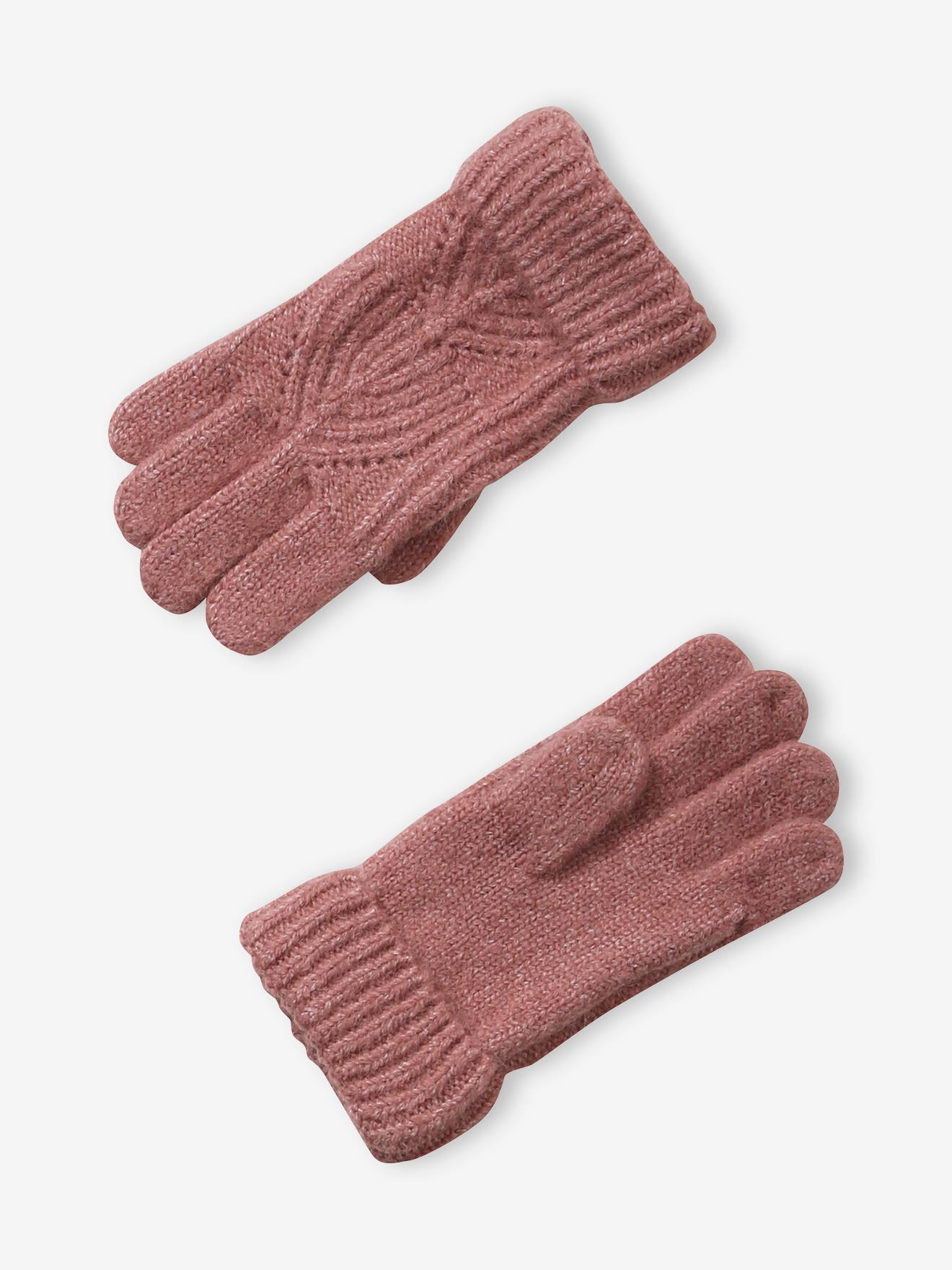 Vêtement Fille Fantaisie Hiver Moufles/mitaines Fille En Maille