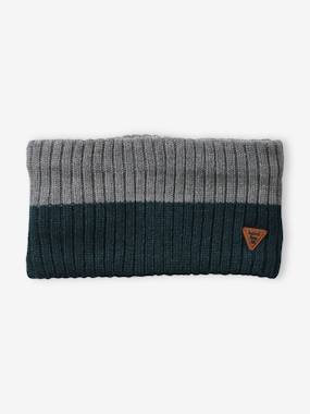 Ensemble Bonnet + Snood + Gants / Moufles Jacquard Tripoint Garçon – Vertbaudet Hiver Chaud & Stylé
