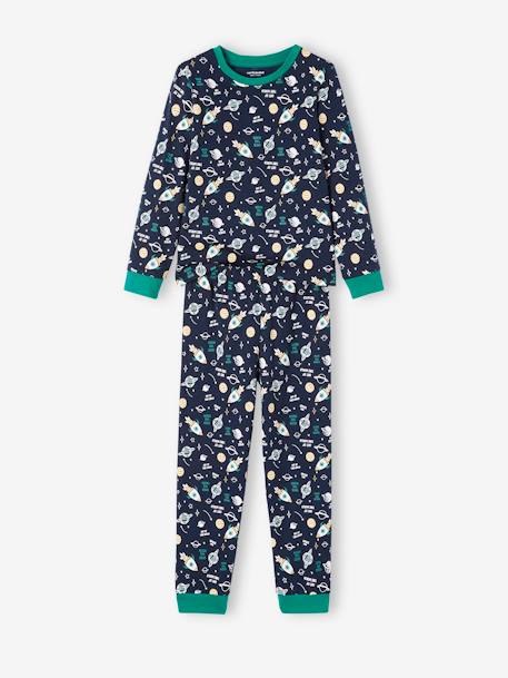 Pyjama espace garçon encre 1 - vertbaudet enfant 