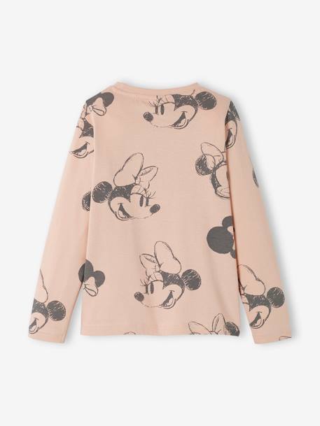 T-shirt fille manches longues Disney® Minnie Rose imprimé 2 - vertbaudet enfant 