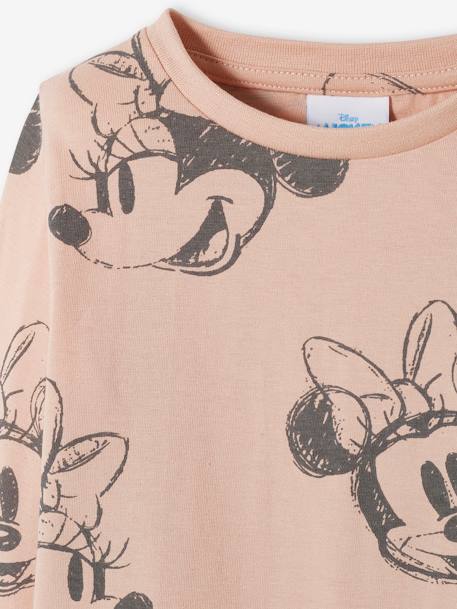 T-shirt fille manches longues Disney® Minnie Rose imprimé 3 - vertbaudet enfant 