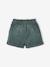 Ensemble 3 pièces bébé fille tee-shirt, short velours et bandeau vert foncé 6 - vertbaudet enfant 