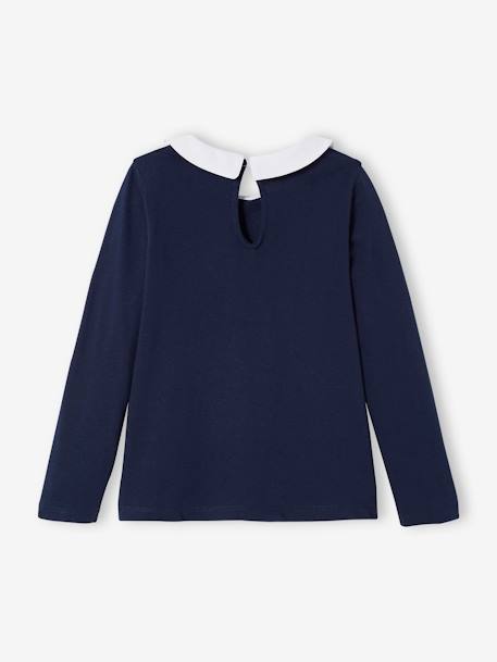T-shirt manches longues Disney Marie les Aristochats fille Bleu marine 2 - vertbaudet enfant 
