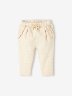 -Pantalon molleton bébé fille