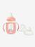 Biberon/tasse d'apprentissage 2 en 1 en verre (210 ml) rose 2 - vertbaudet enfant 