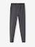 Lot de 2 leggings fille Basics anthracite+écru+gris chiné+noir+lot gris anthracite + bleu mar 25 - vertbaudet enfant 