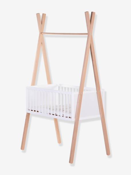 Berceau Tipi évolutif Naturel/blanc 5 - vertbaudet enfant 