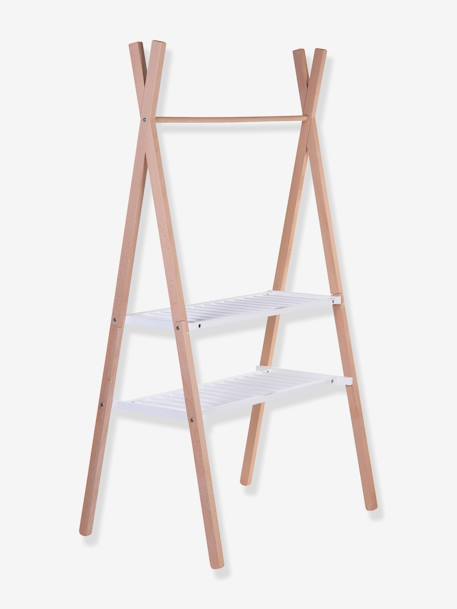 Berceau Tipi évolutif Naturel/blanc 3 - vertbaudet enfant 