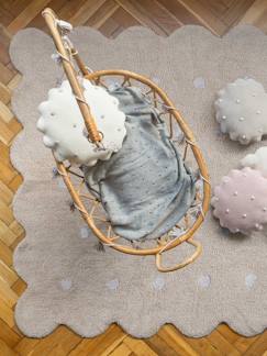 Linge de maison et décoration-Tapis coton lavable Biscuit à pois