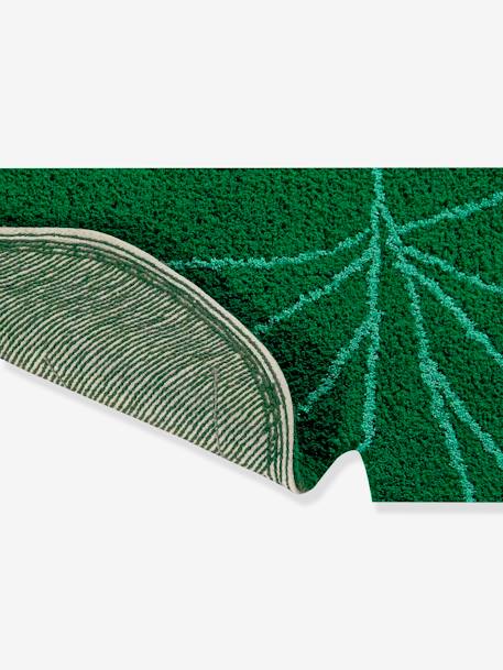 Tapis XL coton lavable Feuille Monstera vert 6 - vertbaudet enfant 