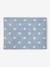 Tapis coton lavable rectangulaire avec étoiles LORENA CANALS bleu+rose 1 - vertbaudet enfant 