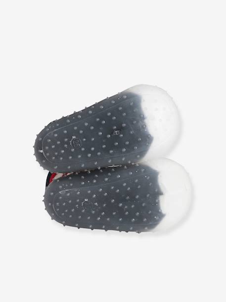 Chaussons-chaussettes de Noël enfant antidérapants rayé rouge 5 - vertbaudet enfant 