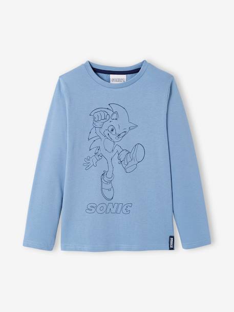 T-shirt manches longues garçon Sonic® Bleu 1 - vertbaudet enfant 