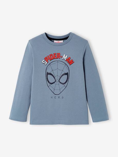 T-shirt manches longues garçon Spider-man® Bleu 1 - vertbaudet enfant 