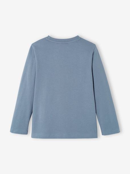 T-shirt manches longues garçon Spider-man Bleu 2 - vertbaudet enfant 