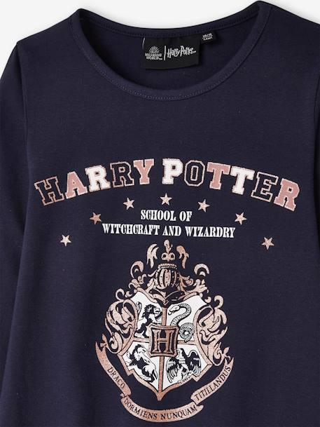 Ensemble fille Chemise de Nuit + Legging Harry Potter Bleu marine 3 - vertbaudet enfant 
