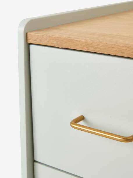 Commode prof. 42 cm SIXTIES vert de gris 4 - vertbaudet enfant 