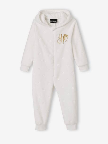 Combinaison pyjama fille Harry Potter Hedwige Blanc 2 - vertbaudet enfant 