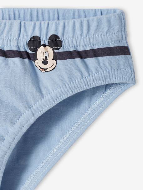 Lot de 7 slips Disney® Mickey Gris, gris chiné et bleu 12 - vertbaudet enfant 