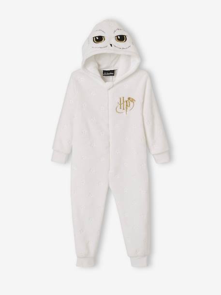 Combinaison pyjama fille Harry Potter Hedwige Blanc 1 - vertbaudet enfant 