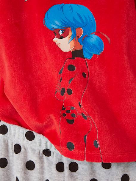 Pyjama fille en velours Miraculous® Rouge 4 - vertbaudet enfant 