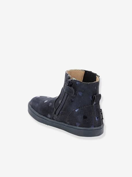 Boots cuir fille Welsea ASTER® marine+noir 3 - vertbaudet enfant 