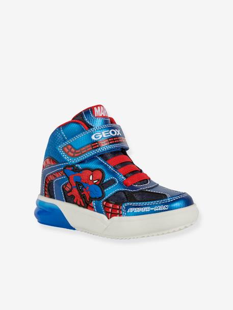 Baskets Mid lumières garçon Grayjay marine 1 - vertbaudet enfant 