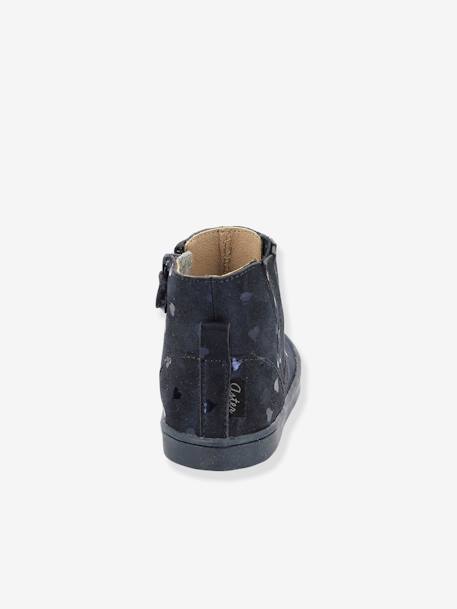 Boots cuir fille Welsea ASTER® marine+noir 4 - vertbaudet enfant 