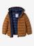Doudoune légère à capuche garçon bleu jean+COGNAC+marine 5 - vertbaudet enfant 