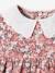 Robe romantique bébé col en broderie anglaise rose imprimé 3 - vertbaudet enfant 
