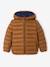 Doudoune légère à capuche garçon bleu jean+COGNAC+marine 4 - vertbaudet enfant 