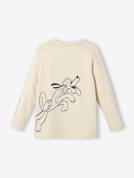 T-shirt manches longues garçon Disney® Mickey Beige 2 - vertbaudet enfant 