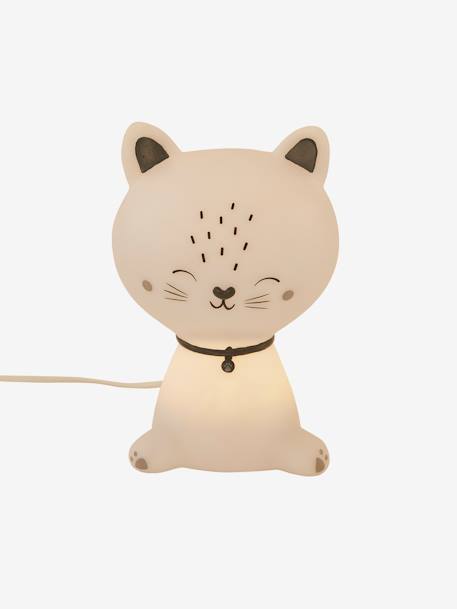Veilleuse Moustachat blanc / bleu 3 - vertbaudet enfant 